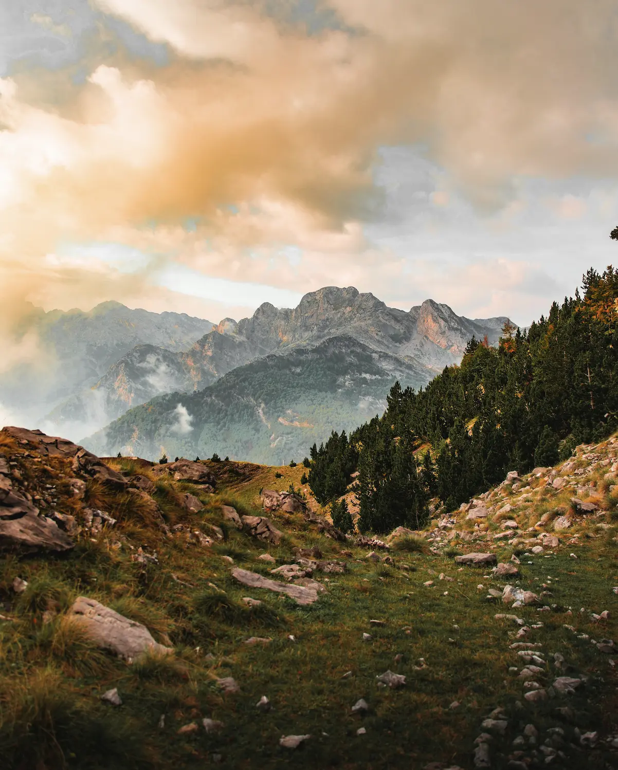 The Accursed Mountains, also known as the Albanian Alps are a stunning place to hike.